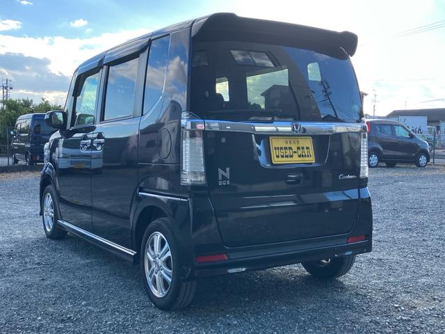 N-BOXカスタム G・Lパッケージ 車検R9年11月/地デジTVナビ/Bluetooth対応/プッシュスタート/スマートキー/オートエアコン/オートHIDライト/パワースライドドア/電格ミラー/純正AW/タイミングチェーン/フル装備/(17枚目)