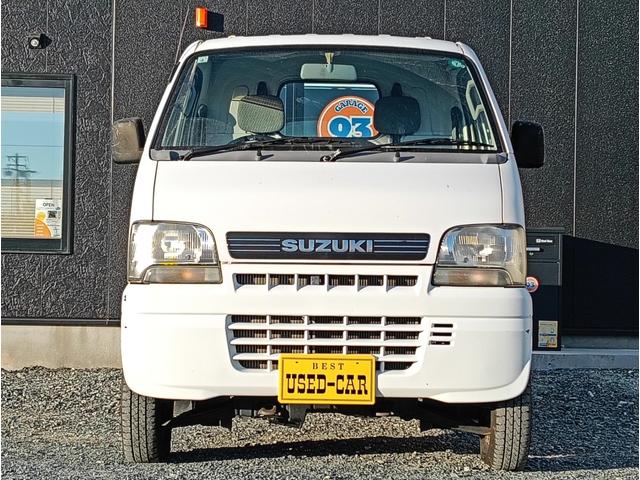 キャリイトラック KUスペシャル タイミングチェーン/エアコン/パワステ/5速マニュアル/実走行5万キロ台/荷台マット/保証付き/(2枚目)