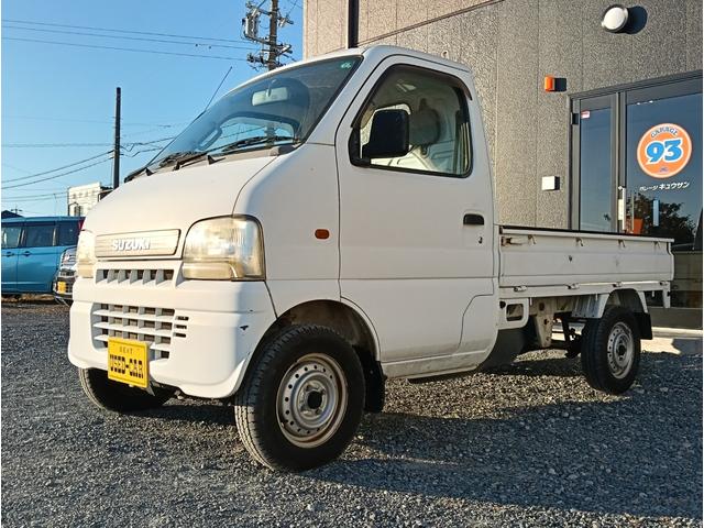 キャリイトラック KUスペシャル タイミングチェーン/エアコン/パワステ/5速マニュアル/実走行5万キロ台/荷台マット/保証付き/(5枚目)