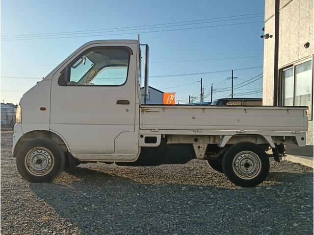 キャリイトラック KUスペシャル タイミングチェーン/エアコン/パワステ/5速マニュアル/実走行5万キロ台/荷台マット/保証付き/(8枚目)