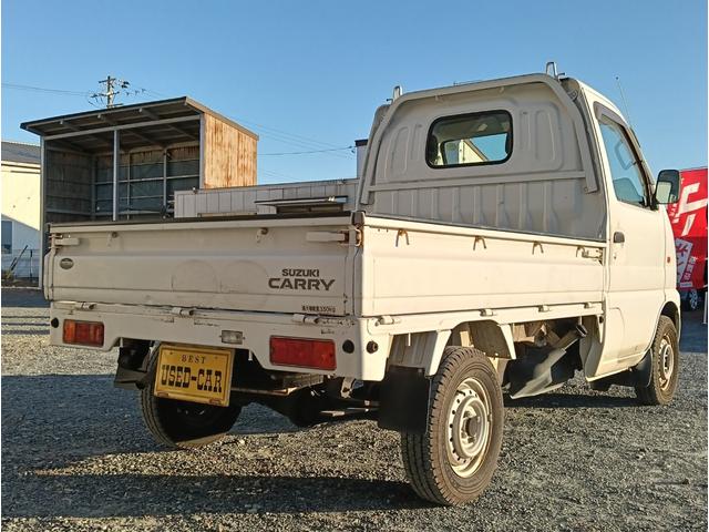 キャリイトラック KUスペシャル タイミングチェーン/エアコン/パワステ/5速マニュアル/実走行5万キロ台/荷台マット/保証付き/(10枚目)