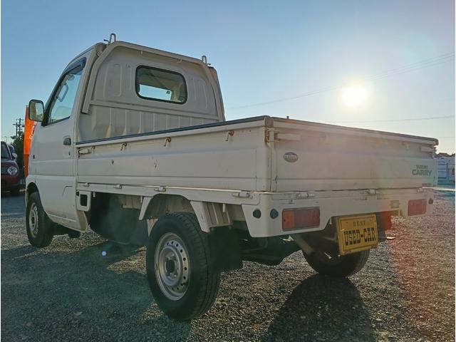 キャリイトラック KUスペシャル タイミングチェーン/エアコン/パワステ/5速マニュアル/実走行5万キロ台/荷台マット/保証付き/(11枚目)