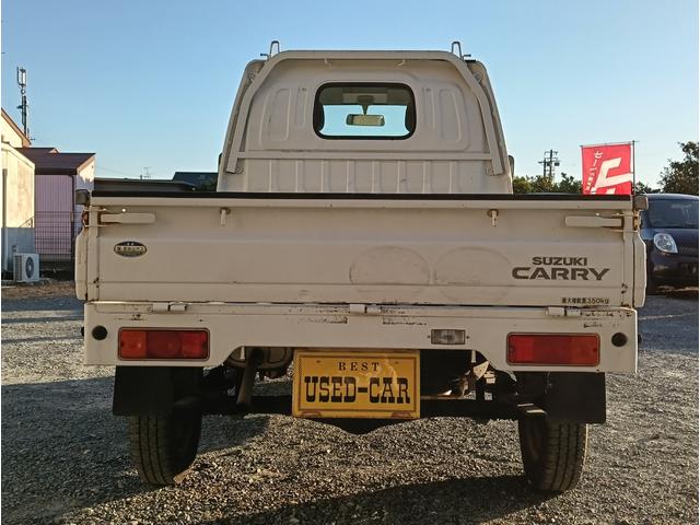 キャリイトラック KUスペシャル タイミングチェーン/エアコン/パワステ/5速マニュアル/実走行5万キロ台/荷台マット/保証付き/(13枚目)