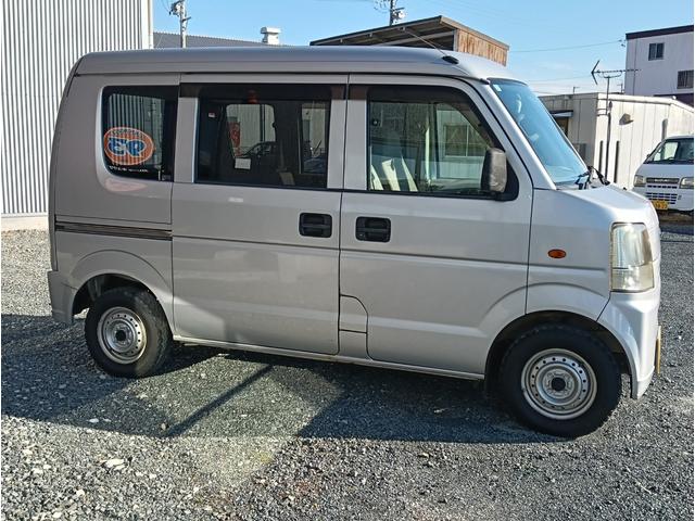 エブリイ PA タイヤ4本新品交換/車検令和9年3月/タイミングチェーン/インパネオートマチック/リモコンキー/レベライザー/パワーウィンドウ/スライドドア/(4枚目)