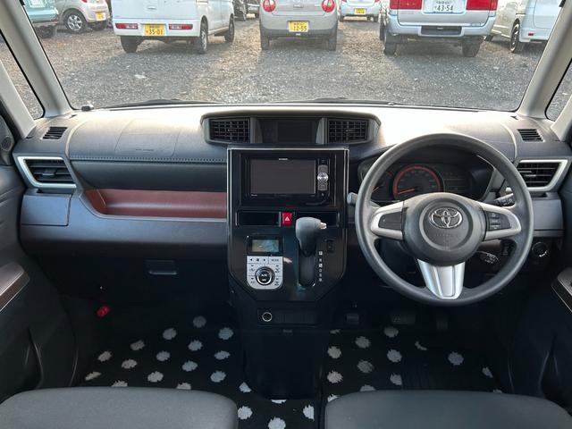 ルーミー G S ナビ バックカメラ フリップダウンモニター 衝突安全ブレーキ 両側パワースライドドア スマートキー プッシュスタート 走行3万キロ(10枚目)