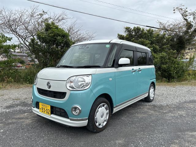 ムーヴキャンバス Ｘリミテッドメイクアップ　ＳＡＩＩＩ　両側電動スライドドア　ドライブレコーダー　ドラレコ　ＥＴＣ　ナビ　全方位カメラ　バックカメラ　禁煙車　衝突安全ブレーキ　オートハイビーム　スマートキー　プッシュスタートスイッチ　ワンオーナー（6枚目）