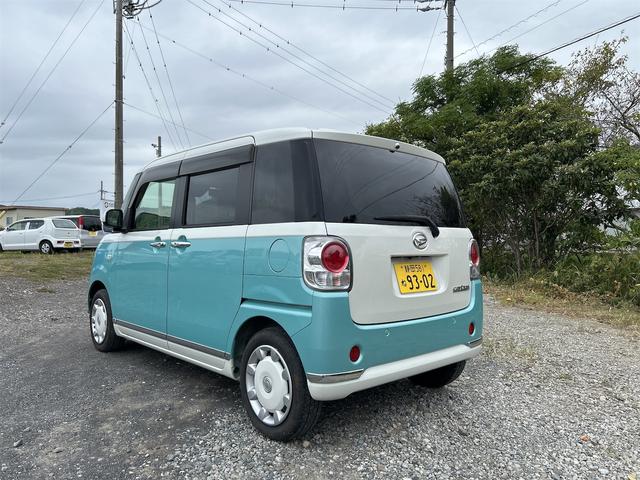 ムーヴキャンバス Ｘリミテッドメイクアップ　ＳＡＩＩＩ　両側電動スライドドア　ドライブレコーダー　ドラレコ　ＥＴＣ　ナビ　全方位カメラ　バックカメラ　禁煙車　衝突安全ブレーキ　オートハイビーム　スマートキー　プッシュスタートスイッチ　ワンオーナー（8枚目）