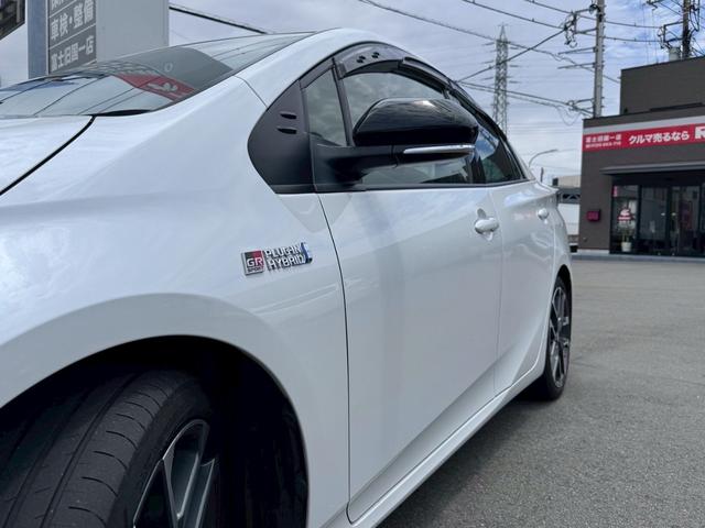 プリウスＰＨＶ Ｓ　ＧＲスポーツ　１オーナー　充電ケーブル有り　純９型ナビ　フルセグ　バックカメラ　セーフティーセンス　スマートキーＸ２　シートヒーター　ハーフレザーシート　トノカバー　ＢＴ対応　ＡＣ１００Ｖ　ＥＴＣ２．０　ドラレコ（38枚目）