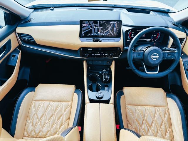 エクストレイル Ｇ　ｅ－４ＯＲＣＥ　１オーナー　純１２．３型ナビ　フルセグ　ＢＴ対応　ＡｐｐｌｅＣａｒＰｌａｙ　プロパイロット　全方位カメラ　茶ナッパレザーシート　デジタルインナーミラー　Ｐバックドア　ＨＵＤ　ＥＴＣ　ドラレコ　保証書（7枚目）