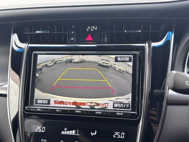 ハリアー エレガンス GRスポーツ 純正9インチナビフルセグ ハーフレザーシート トヨタセーフティセンス スマートキーX2 ドラレコ ETC バックカメラ LEDヘッドライト フォグ 純正19AW ディーラー整備記録簿4枚 保証書 取説(11枚目)