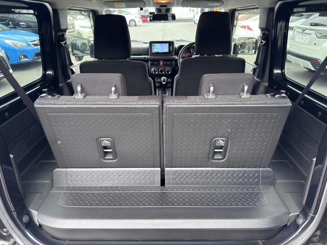 ジムニー ＸＣ　ワンオーナー　外ナビ　フルセグ　バックカメラ　ＬＥＤヘッドライト　ブレーキサポート　前席シートヒーター　ＥＴＣ　ドラレコ　ＤＶＤ　ＢＴオーディオ対応　クルコン　スマートキーＸ２　保証書　取説　記録簿（23枚目）