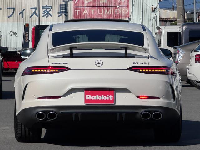 GT 4ドアクーペ 43 4マチック+ エクスクルーシブPKG サンルーフ 純正ナビ フルセグ パノラマカメラ スマートキーX2 ブルメスター ETC2.0 HUD レーダーセーフティ ベンチレーターシート LEDヘッドライト 保 取説(6枚目)