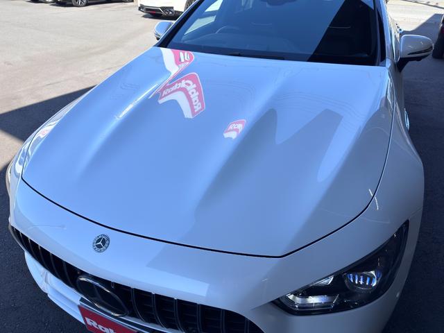 GT 4ドアクーペ 43 4マチック+ エクスクルーシブPKG サンルーフ 純正ナビ フルセグ パノラマカメラ スマートキーX2 ブルメスター ETC2.0 HUD レーダーセーフティ ベンチレーターシート LEDヘッドライト 保 取説(30枚目)