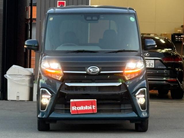 タント カスタムＸセレクション　純正ナビ　フルセグ　ハーフレザーシート　スマアシ　スマートキーＸ２　両側Ｐスラ　シートヒーター　ＬＥＤヘッド　フォグ　アイドリングストップ　ＤＶＤ再生　ＢＴオーディオ対応　保証書　取説　スペアキー（2枚目）