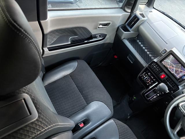 タント カスタムＸセレクション　純正ナビ　フルセグ　ハーフレザーシート　スマアシ　スマートキーＸ２　両側Ｐスラ　シートヒーター　ＬＥＤヘッド　フォグ　アイドリングストップ　ＤＶＤ再生　ＢＴオーディオ対応　保証書　取説　スペアキー（9枚目）