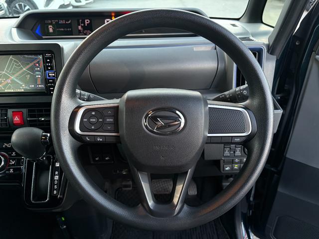 タント カスタムＸセレクション　純正ナビ　フルセグ　ハーフレザーシート　スマアシ　スマートキーＸ２　両側Ｐスラ　シートヒーター　ＬＥＤヘッド　フォグ　アイドリングストップ　ＤＶＤ再生　ＢＴオーディオ対応　保証書　取説　スペアキー（14枚目）