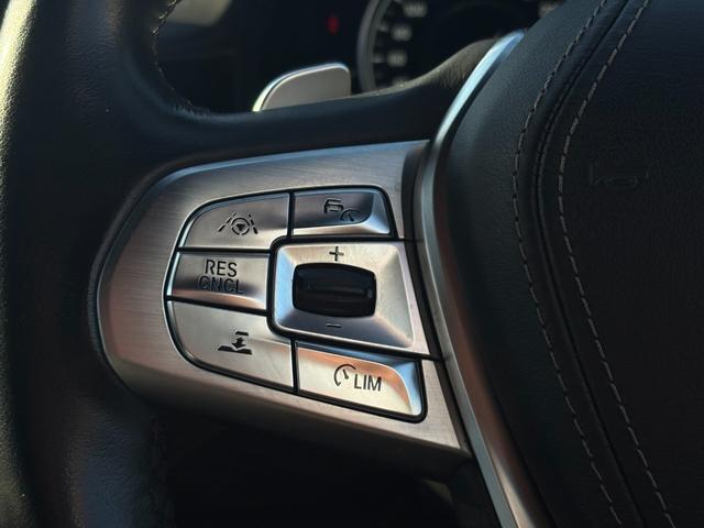 7シリーズ 750i Mスポーツ メーカーナビ フルセグ サンルーフ 黒革シート ハーマンカードン LED パノラマカメラ 外21AW ブレーキサポート パワートランク コーナーセンサー ディーラー整備記録簿 保証書 取説 スペアキー(21枚目)