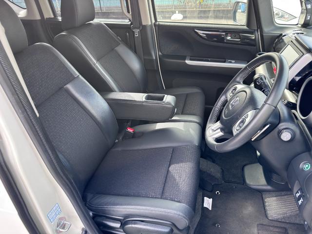 Ｎ－ＢＯＸカスタム Ｇ・ターボＬパッケージ　純正ナビ　フルセグ　両側パワースライドドア　ハーフレザーシート　プッシュスタート　バックカメラ　ブレーキサポート　ＤＶＤ再生　ＢＴオーディオ対応　ＨＩＤヘッドライト　前後ドラレコ　シートバックテーブル（20枚目）