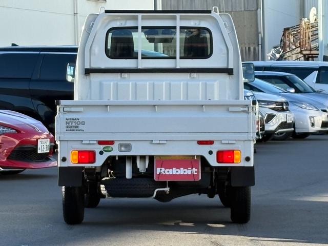 NT100クリッパートラック DX セーフティパッケージ エアコン パワステ エアバック ブレーキサポート ABS 荷台ゴムマット スペアタイヤ 保証書 取説 記録簿(6枚目)