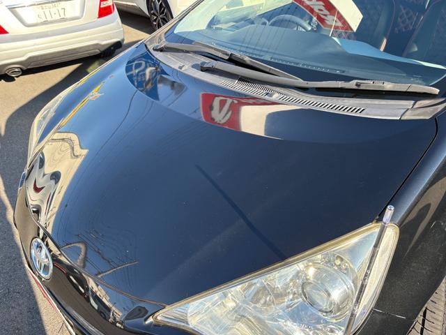 アクア S 純正ナビ TV スマートキーX2 黒革調シートカバー 外エンジンスターター 外LEDヘッドライト 外16AW ETC ドラレコ 電動フェンダーポール LEDルームランプ DVD再生 BTオーディオ対応(26枚目)