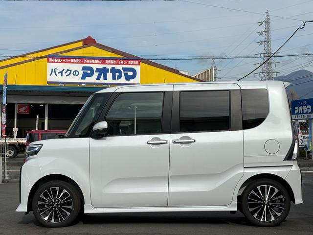 タント カスタムRS 法人1オーナー 9インチディスプレイオーディオ フルセグ Bカメラ 両側パワースライドドア 前席シートヒーター ハーフレザーシート 純正フロアマット LEDヘッドライト フォグ エコアイドル(4枚目)