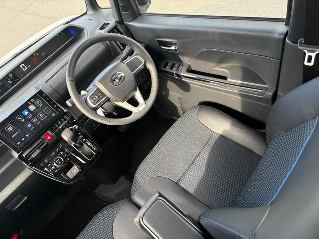 タント カスタムRS 法人1オーナー 9インチディスプレイオーディオ フルセグ Bカメラ 両側パワースライドドア 前席シートヒーター ハーフレザーシート 純正フロアマット LEDヘッドライト フォグ エコアイドル(8枚目)