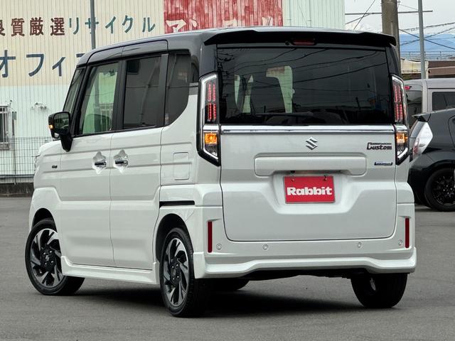 スペーシアカスタム ハイブリッドＸＳターボ　法人１オーナー　純正８型ナビ　フルセグ　両側パワースライドドア　アダクティブクルーズ　ヘッドアップディスプレイ　ＤＶＤ再生　ＢＴオーディオ対応　ハーフレザーシート　パノラマカメラ　ＬＥＤヘッド　フォグ（5枚目）