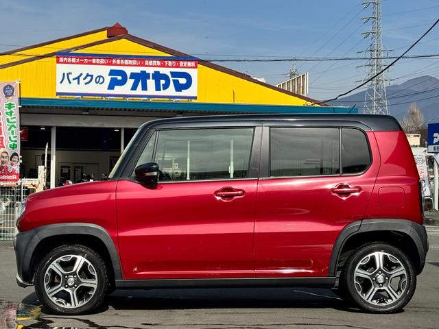 ハスラー Ｘターボ　外ナビ　ＴＶ　前後ドラレコ　スマートキーＸ２　ＬＥＤルームランプ　ブレーキサポート　シートヒーター　アイドリングストップ　ＨＩＤヘッドライト　ＥＴＣ　純正１５ＡＷ　保証書　取説　スペアキー（4枚目）