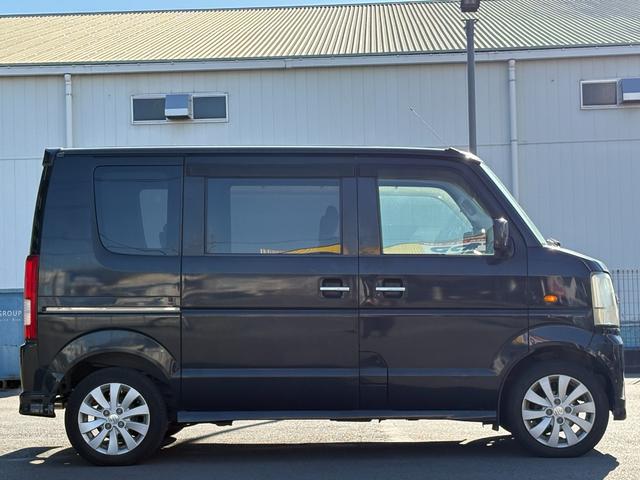 エブリイワゴン PZターボ 外オーディオ パワースライドドア 外LEDヘッドライト 外マフラー ETC キーレス 純正14AW(3枚目)