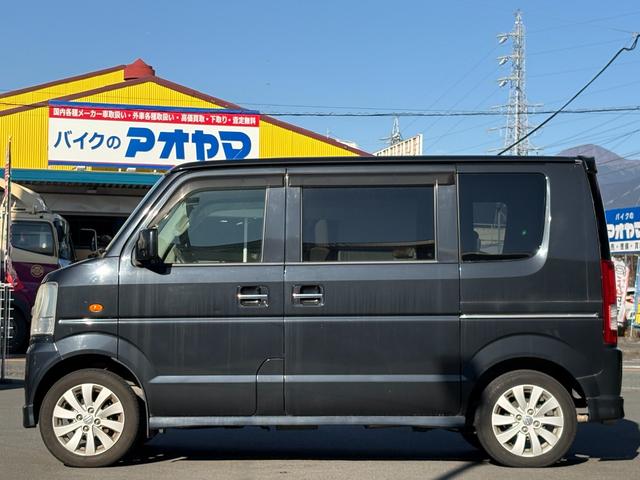 エブリイワゴン PZターボ 外オーディオ パワースライドドア 外LEDヘッドライト 外マフラー ETC キーレス 純正14AW(4枚目)