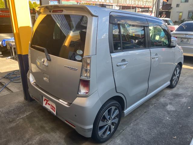 ワゴンＲスティングレー Ｔ　ターボ　ワンオーナー車　純正ナビＴＶ　バックカメラ　ドライブレコーダー　ＥＴＣ　６速パドルシフト　オートライト　ＨＩＤヘッドライト（4枚目）