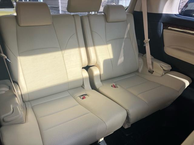 アルファード 2.5G ワンオーナー サンルーフ 純正ナビ フリップダウンモニター バックカメラ 両側パワースライドドア パワーバックドア 本革 パワーシート 7人乗り 走行6.3万キロ ETC2.0 スマートキー(26枚目)