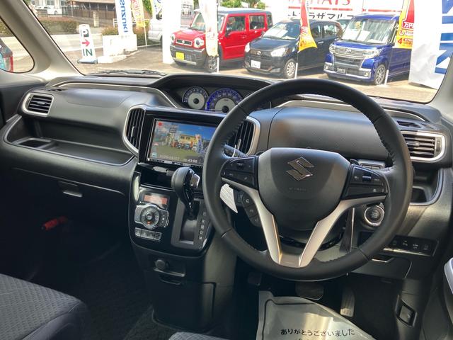 ソリオバンディット ハイブリッドＭＶ　全方位カメラ　フルセグＴＶ　Ｂｌｕｅｔｏｏｔｈ　メモリーナビ　両側パワースライドドア　スマートキー　プッシュスタート　衝突軽減システム　ＥＴＣ　ドライブレコーダー（3枚目）
