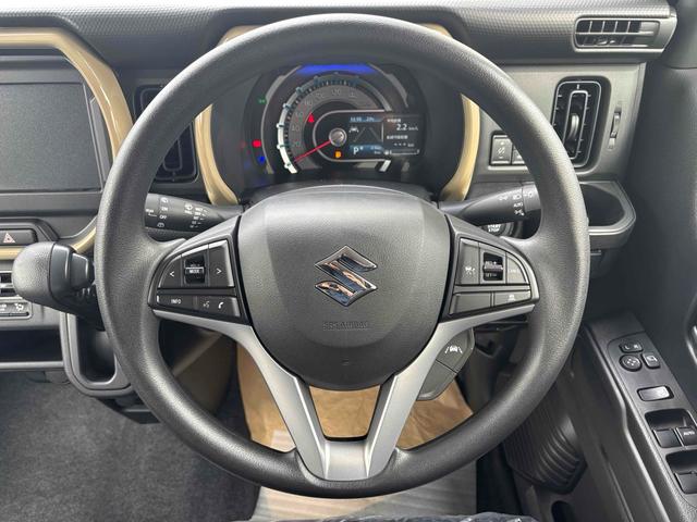 ハスラー ハイブリッドG クリアランスソナー オートクルーズコントロール レーンアシスト 衝突被害軽減システム オートライト スマートキー アイドリングストップ 電動格納ミラー シートヒーター CVT ESC エアコン(3枚目)