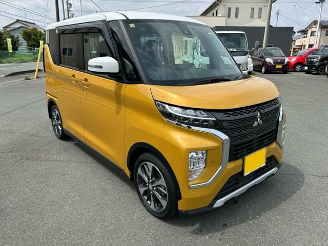 ｅＫクロススペース Ｔ　ワンオーナー禁煙車純正ナビバックカメラ　ドラレコ　インテリキー　シートヒーター　ＬＥＤライト　Ｂカメラ　ターボ　カーテンエアバッグ　キーレス　横滑り防止装置　オートエアコン　ワンオナ　全カメラ（2枚目）