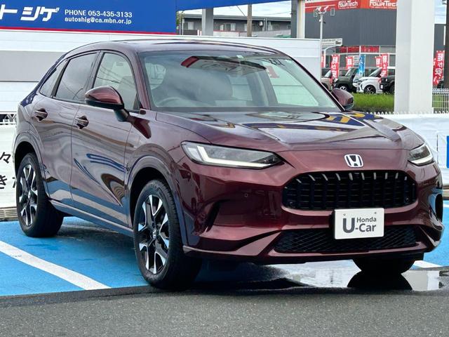 ZR-V e:HEVZ 当社デモカー、ナビ、マルチビューカメラ、禁煙車、ドラレコ3カメラ、etc、保証1年付き AW Pセンサー レザー Bカメラ サイドエアバック パワ-シ-ト ナビTV LEDヘッドライト USB接続(8枚目)