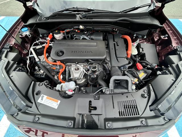 ZR-V e:HEVZ 当社デモカー、ナビ、マルチビューカメラ、禁煙車、ドラレコ3カメラ、etc、保証1年付き AW Pセンサー レザー Bカメラ サイドエアバック パワ-シ-ト ナビTV LEDヘッドライト USB接続(61枚目)