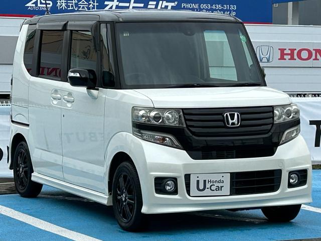 Ｎ－ＢＯＸカスタム ２トーンカラースタイルＧ・Ａパッケージ　ワンオーナー、ナビ、ｅｔｃ、バックカメラ付き　盗難防止装置　ＥＳＣ　ＥＴＣ付き　スマートキープッシュスタート　オートエアコン　アイドリングストップ　キーフリー　ベンチシート　ＡＢＳ　エアバッグ　地デジ（8枚目）