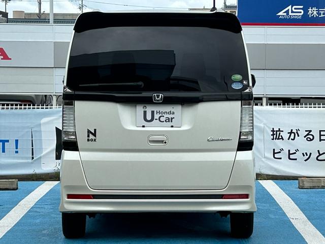 Ｎ－ＢＯＸカスタム ２トーンカラースタイルＧ・Ａパッケージ　ワンオーナー、ナビ、ｅｔｃ、バックカメラ付き　盗難防止装置　ＥＳＣ　ＥＴＣ付き　スマートキープッシュスタート　オートエアコン　アイドリングストップ　キーフリー　ベンチシート　ＡＢＳ　エアバッグ　地デジ（12枚目）