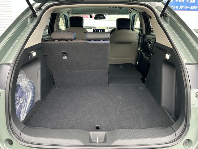 ヴェゼル ｅ：ＨＥＶＸ・ＨｕＮＴパッケージ　当社デモカー、禁煙車、９インチナビ、ドラレコ前後、ＥＴＣ、メーカー保証付き　盗難防止システム　アルミホイール　地デジフルセグ　サイドエアバッグ　Ｂカメラ　クリアランスソナー　横滑り防止機能　禁煙（55枚目）