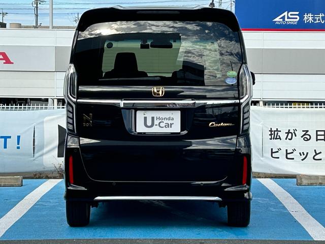 N-BOXカスタム Lターボ ワンオーナー、社外ナビ、バックカメラ、社外ドラレコ前後、保証1年付き 地デジチューナー 衝突軽減ブレーキサポート LEDヘッドライ 1オーナー 禁煙 アイドリングS ターボエンジン PS シートヒータ(12枚目)