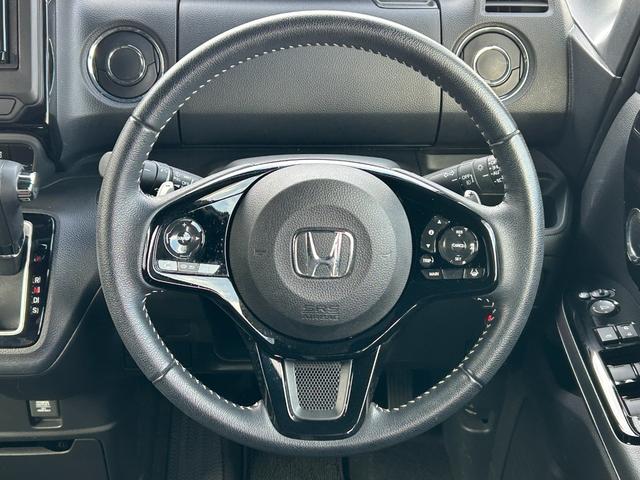 N-BOXカスタム Lターボ ワンオーナー、社外ナビ、バックカメラ、社外ドラレコ前後、保証1年付き 地デジチューナー 衝突軽減ブレーキサポート LEDヘッドライ 1オーナー 禁煙 アイドリングS ターボエンジン PS シートヒータ(22枚目)