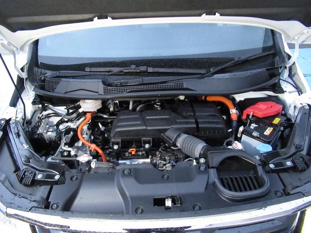 ステップワゴン ｅ：ＨＥＶスパーダ　ワンオーナー、１１．４インチナビ、１５．インチ後席モニター、ドラレコ３カメラ、ＥＴＣ、リヤガラス５面スモーク、バックカメラ、保証１年付き　アルミ　１オーナー　フルオートエアコン　メモリナビ　ＥＳＣ（56枚目）