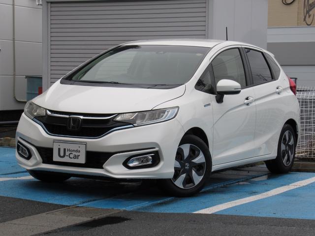 フィットハイブリッド Ｌホンダセンシング　ワンオーナー、ナビ、バックカメラ、保証１年付き　軽減ブレーキ　Ｒカメ　ＬＥＤ　横滑り防止　メモリーナビ　フルセグテレビ　ナビＴＶ　パワーステアリング　盗難防止装置　オートクルーズ　ＡＢＳ　スマートキー（6枚目）