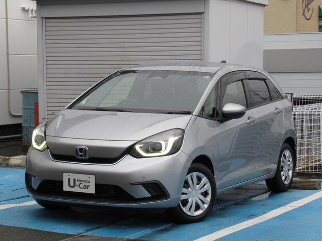 フィット ｅ：ＨＥＶホーム　ワンオーナー、ナビ、ドラレコ前後、バックカメラ、保証１年付き　前後誤発進抑制機能　クリソナ　助手席エアバッグ　運転席エアバッグ　１オナ　アイドリングストップ　ＬＥＤライト　ＵＳＢ接続　バックカメラ（5枚目）