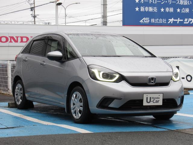 フィット ｅ：ＨＥＶホーム　ワンオーナー、ナビ、ドラレコ前後、バックカメラ、保証１年付き　前後誤発進抑制機能　クリソナ　助手席エアバッグ　運転席エアバッグ　１オナ　アイドリングストップ　ＬＥＤライト　ＵＳＢ接続　バックカメラ（8枚目）