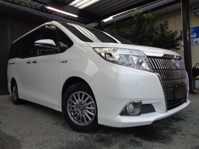 エスクァイア ハイブリッドＧｉ　禁煙車　７人乗り　純正９インチナビ／ＴＶ／ＣＤ／Ｂｌｕｅｔｏｏｔｈ／ＳＤ再生　バックカメラ　ドライブレコーダー　ＥＴＣ　両側パワースライドドア　ＬＥＤヘッドライト　純正１５アルミ　スマートキー２本（49枚目）