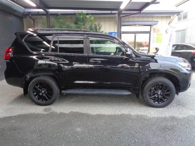 ランドクルーザープラド ＴＸ　Ｌパッケージ・ブラックエディション　禁煙車　５人乗り　黒革シート　アルパイン９インチナビ／ＴＶ／ＣＤ／Ｂｌｕｅｔｏｏｔｈ／ＳＤ再生　ＥＴＣ　バックカメラ　ドライブレコーダー　ＬＥＤヘッドライト　純正１８アルミ　スマートキー２本（17枚目）