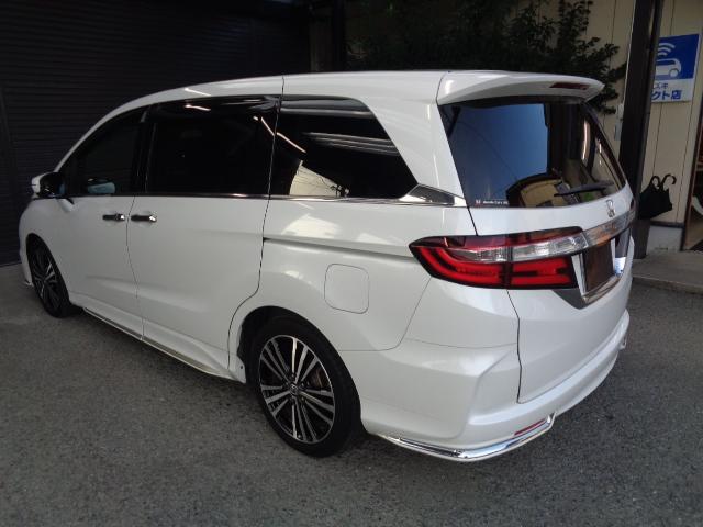 オデッセイ アブソルート・EX 禁煙車 純正9インチナビ/TV/CD/Bluetooth/SD再生 バックカメラ ETC 両側パワースライドドア パワーシート LEDヘッドライト LEDウエルカムライト スマートキー2本(2枚目)