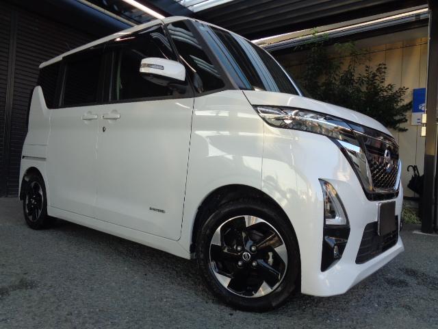 ルークス ハイウェイスター　Ｘ　禁煙車　純正９インチナビ／ＴＶ／ＤＶＤ／ＣＤ／Ｂｌｕｅｔｏｏｔｈ／ＳＤ再生　全方位モニター　ドラレコ　ＥＴＣ　パワスライドドア　ＬＥＤヘッドライト　クリアランスソナー　スマートキー２本（49枚目）